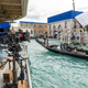 Filming stuntwork for the Hydro-Man attack in Venice on Far From Home’s set at Leavesden Studios in Watford, England.